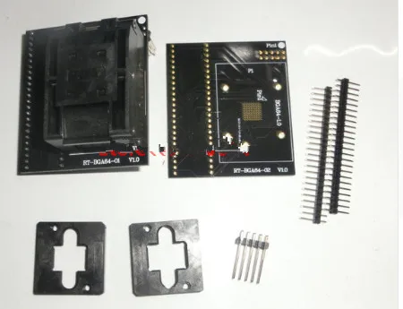 Специальный адаптер EMMC BGA64 для RT809H оригинальная розетка программатора с