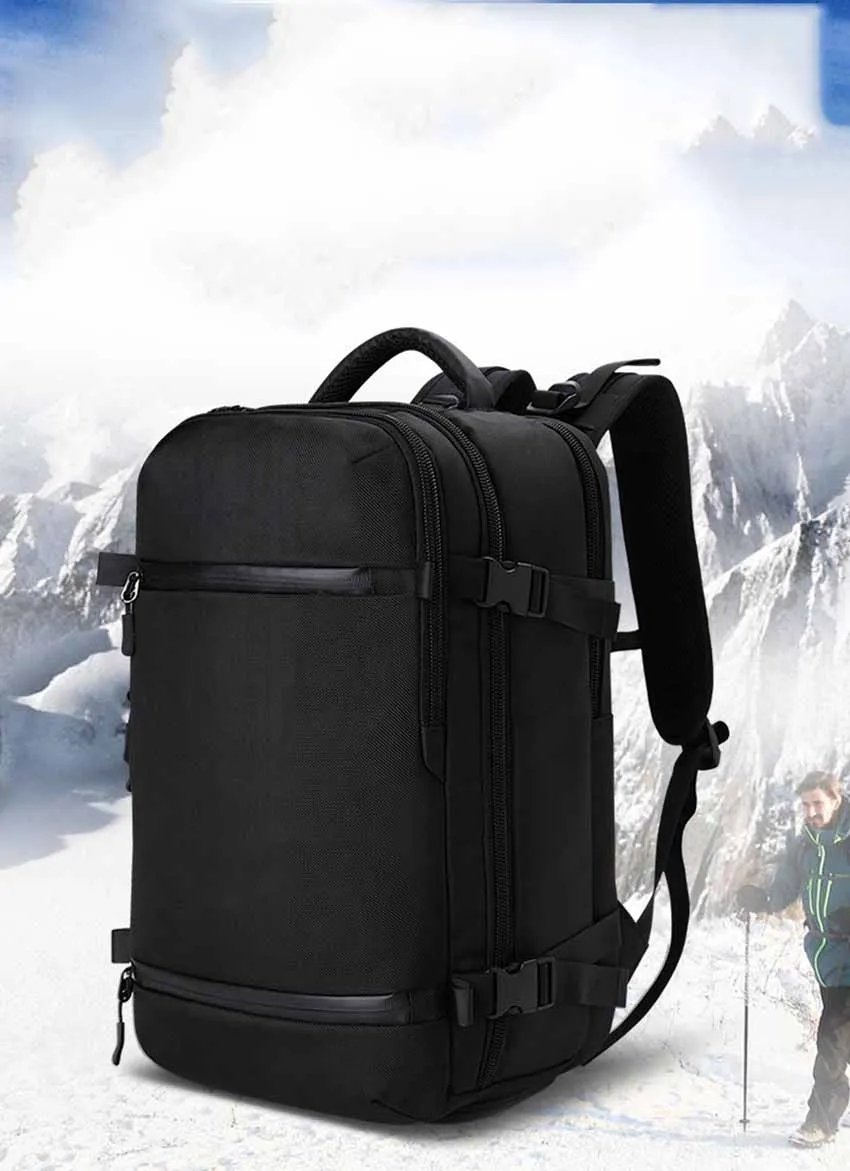OZUKO мульти-функциональный Для Мужчин's Backpack17 и 20 дюймов ноутбук Рюкзак Школьная Сумка Большой Ёмкость дорожные сумки Повседневное мужской Mochila