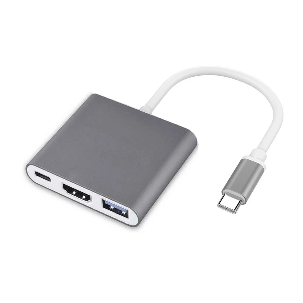 USB 3 1 type-C к HDMI/USB 0/USB-C адаптер type C 4 K HDMI 0 кабель для зарядки с адаптером Macbook samsung Android