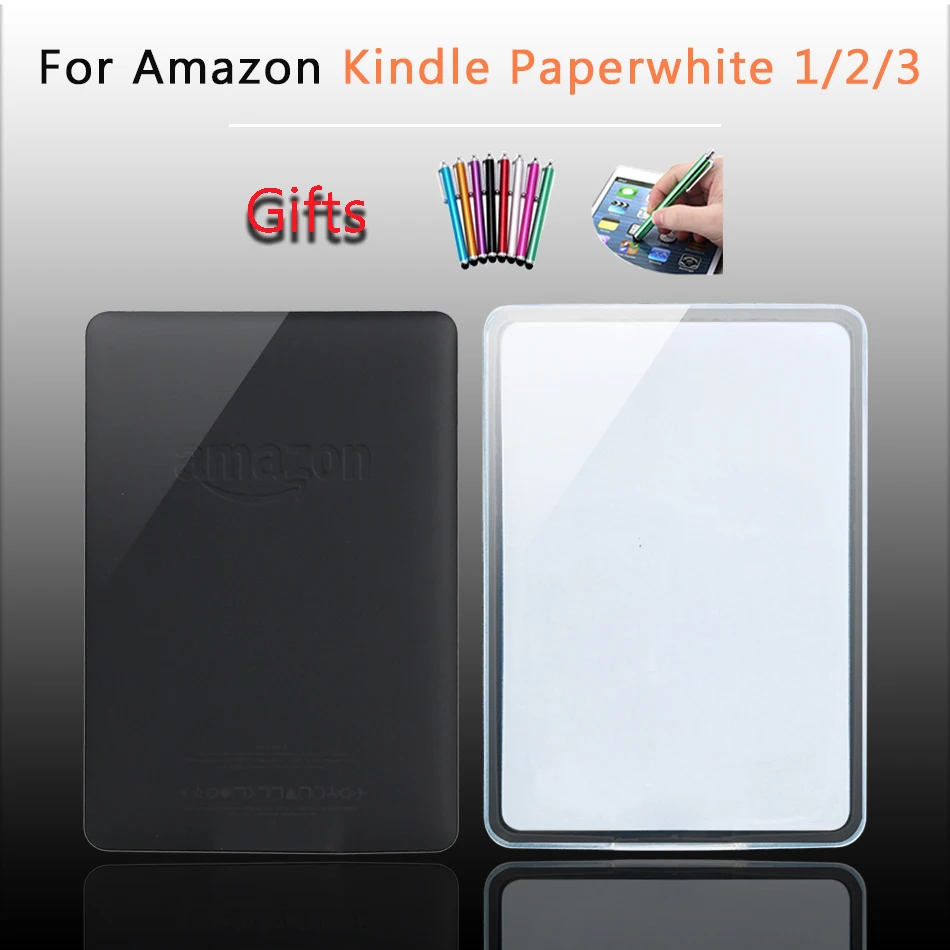 Paperwhite 1 2 3 Силиконовый чехол для Amazon Kindle 6 7 8 10/Kidle электронных книг Kindle Paperwhite, на возраст 1, 2, 3, 4, чехол Обложка для Amazon Kindle Fire/Kindle Fire Hd 10 8 HD10 HD8 HD7 HD6 сумки - Цвет: Paperwhite 1 2 3