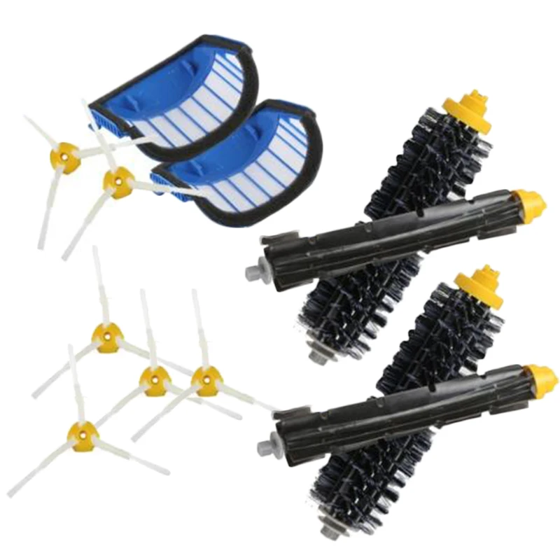 Практичный 2 запасных частей синий фильтр + комплекта основной щетки комплект 6