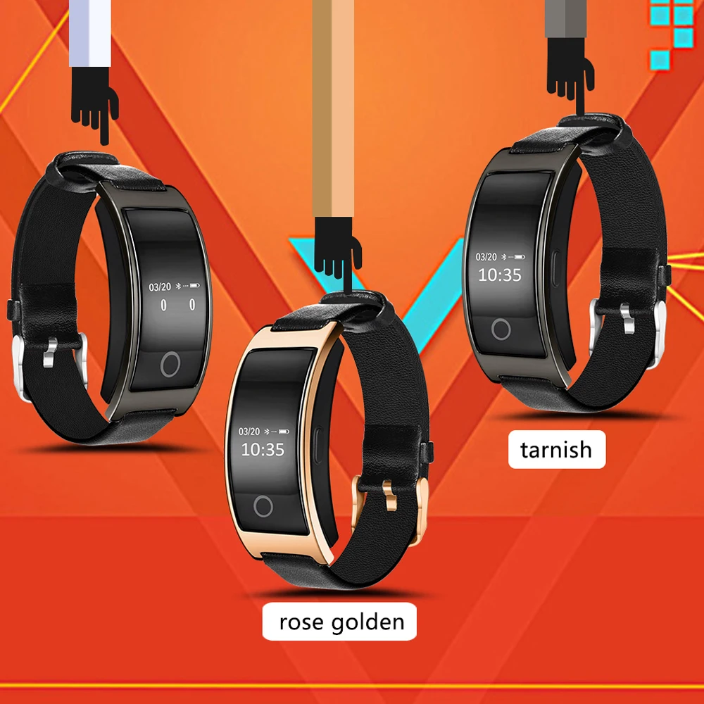 CK11S монитор сердечного ритма Смарт браслет счетчик калорий кровяное давление