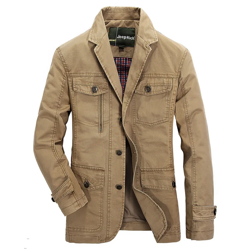 

Workwear Jacket Winter Jacket Men Jean Military 2XL Army Soldier Cotton Clothing Autumn Mens Jackets Men Winter Jacket Men