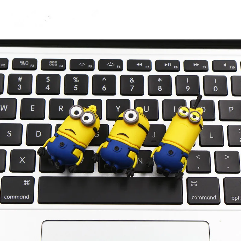 Смешные Миньоны Memory Stick 8 Гб 16 милый мультяшный флеш накопитель 64 ГБ 32 Usb флэш