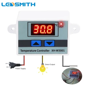 Цифровой регулятор температуры XH-W300110A, термостат с ЖК-дисплеем 12 В 24 в 110 В 220 В