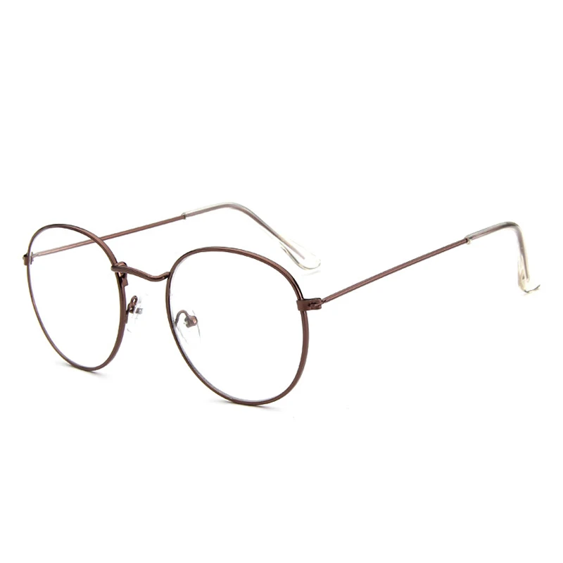 2019 дизайнерские женские очки оправы для оптики из металлического круглого