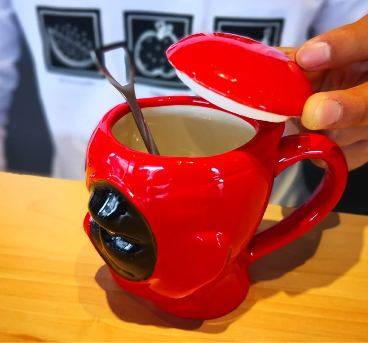 Новые креативные Звездные войны кружка Дэдпул кружка 3D чашка для кофе и напитков высокая температура производство качественная керамика хорошее качество
