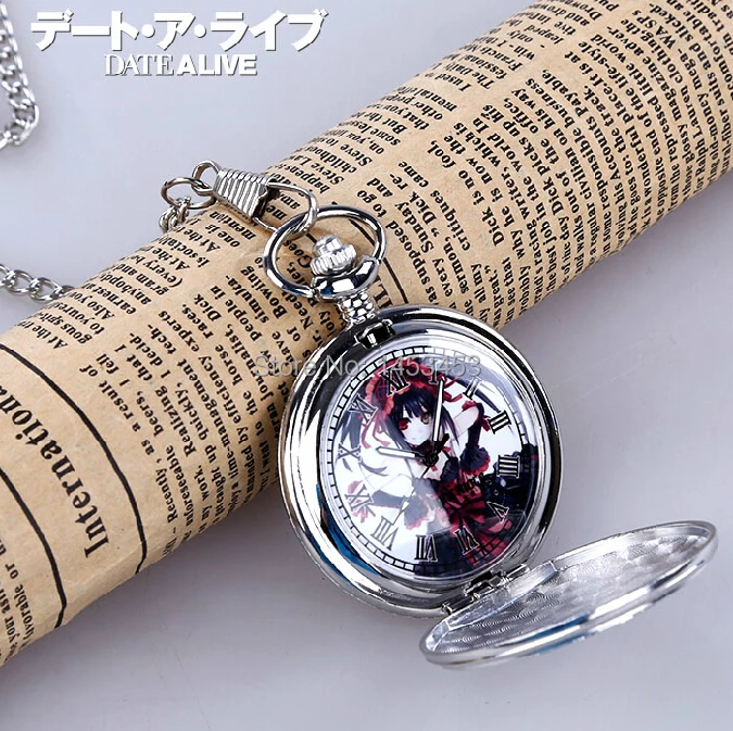 Подарок на свидание карманные часы ожерелье косплей реквизит аксессуары|watch