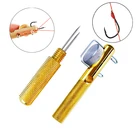 Рыболовный крючок, инструмент для завязывания узлов, устройство для изготовления петли и крючков, инструмент для развязывания, для ловли карпа