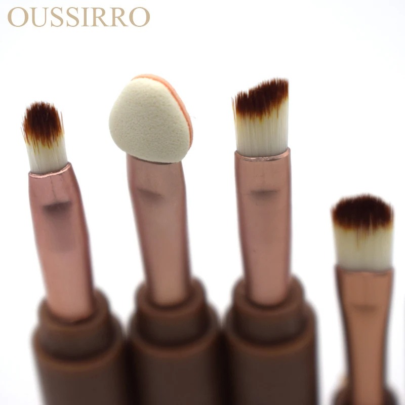 Профессиональный 4 шт. Красота Multi Founction косметический набор кистей для макияжа