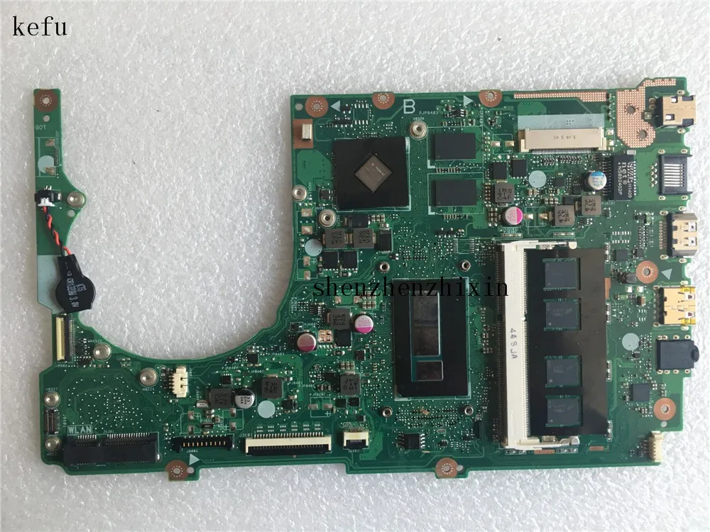 Для ASUS s301lp q301lp Материнская плата ноутбука rev.2.2 i5-4200u Процессор 4 ГБ Оперативная память с графическим Тесты хорошее