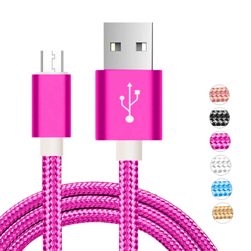 Micro Usb кабель для Android быстрая зарядка USB кабели синхронизация данных зарядное