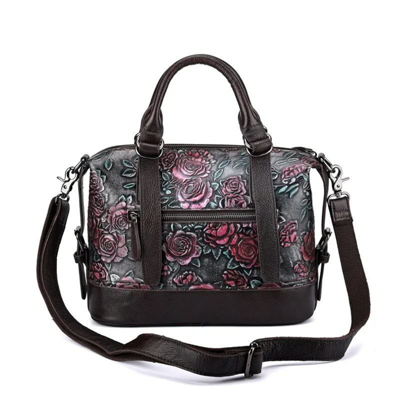 Женская сумка из натуральной кожи CHISPAILO с тиснением и подушкой 2019|sac a|women handbagsbolsa