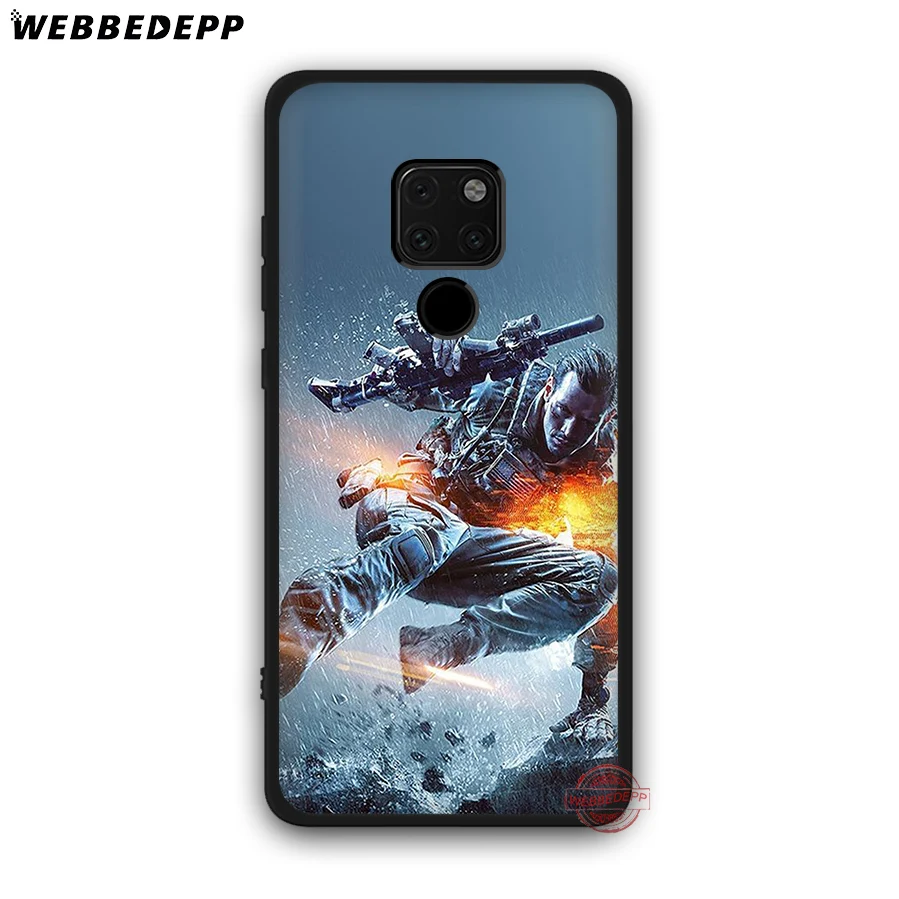 WEBBEDEPP Battlefield 4 Soft Case for Huawei Mate 30 10 20 Pro Lite Nova 2i 3 3i 5i 2 Cases | Мобильные телефоны и