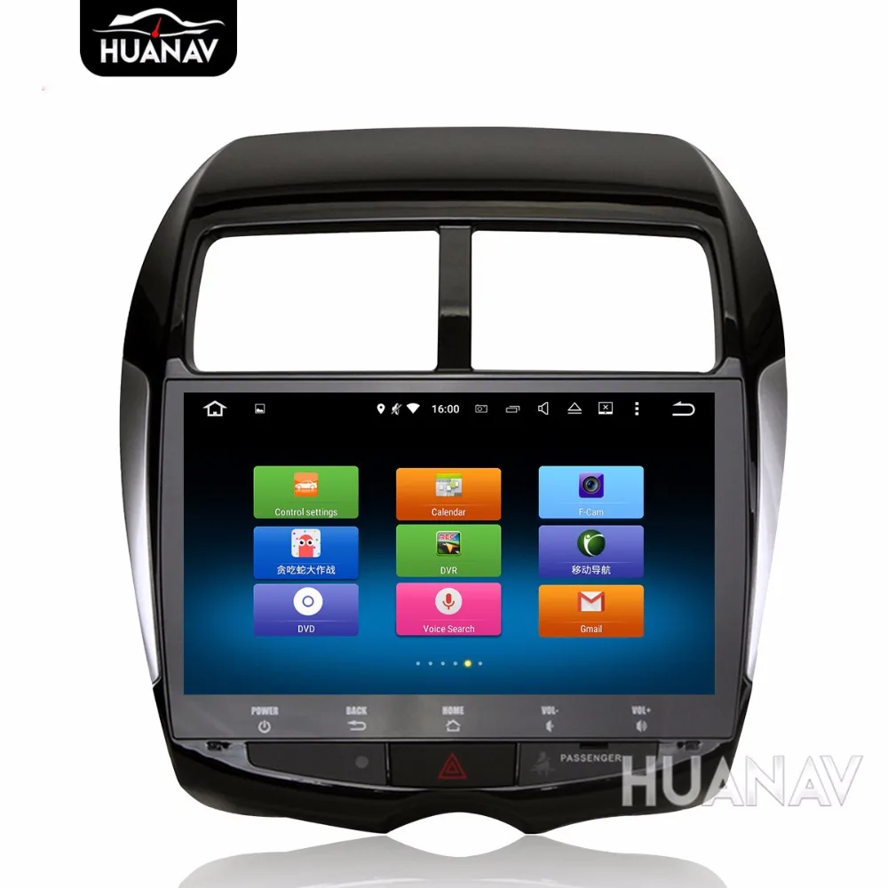 Автомобильный DVD плеер 10 1 дюйма с GPS навигацией головное устройство Android 7 для