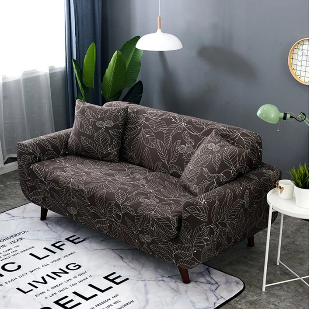 Чехлы для диванов Полноразмерное эластичное растягивающееся покрытие дивана