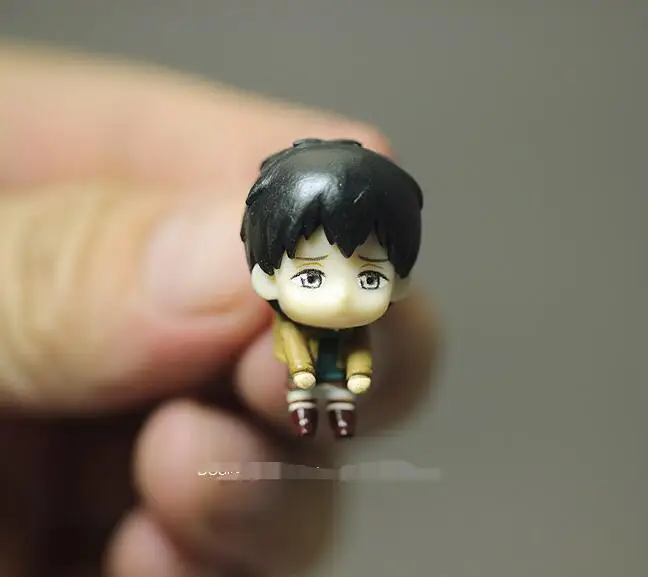 60 шт./лот 3 см очень маленькая фигурка игрушечные фигурки|attack on titan action|attack titanattack |