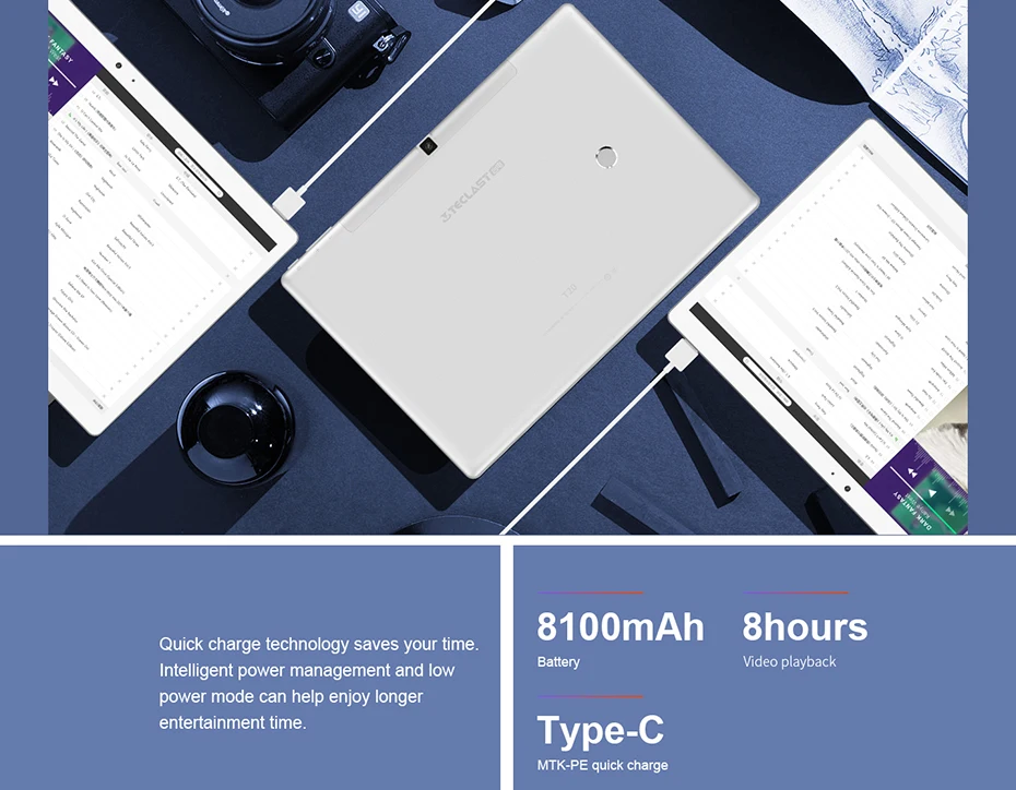 10,1 дюймов 2560*1600 Teclast T20 планшетный ПК 4G Телефонный звонок MT6797 Helio X27 Deca Core Android 7,0 4 Гб ram 64 Гб rom 8100 мАч 13 МП