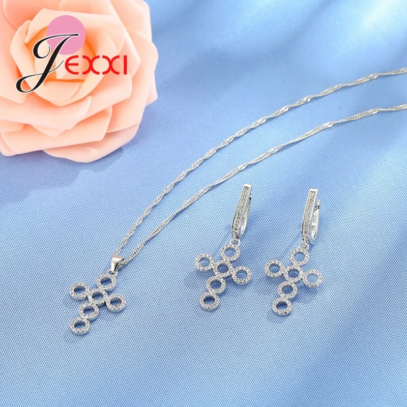 Новое поступление ювелирные наборы из стерлингового серебра 925 пробы с