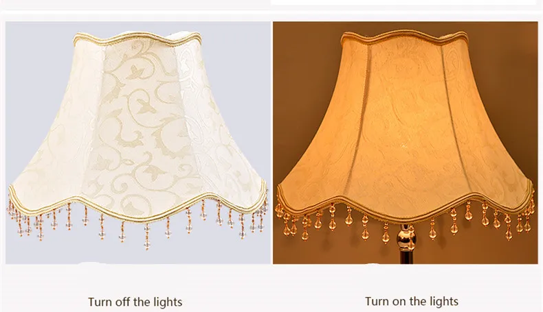 Ламповый навес для стола Абстрактный Цветочный узор текстильная ткань