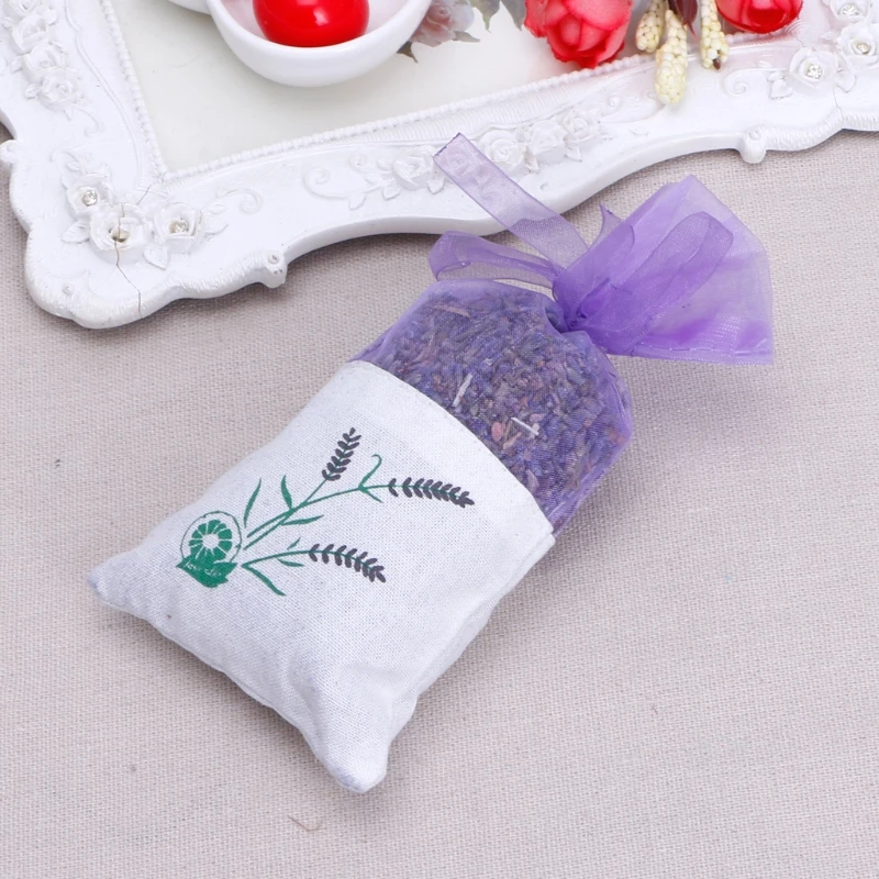 Natural Lavender Bud Dried Flower Sachet Bag Aromatherapy Aromatic Air Refresh Home Decor | Дом и сад