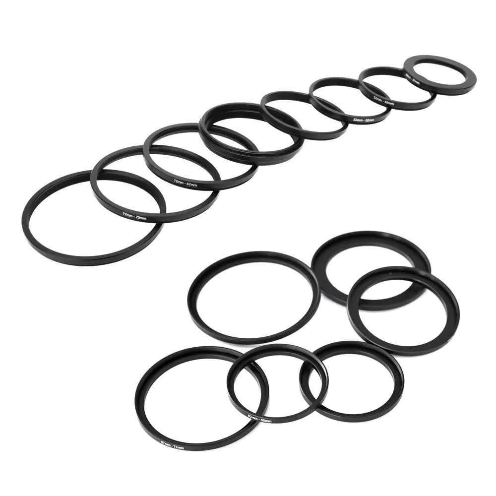 49-82 мм фильтр объектива камеры шаг вверх и вниз переходное кольцо Набор для kodak Z5010