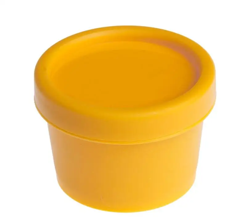 Gold Yellow Пустая пластиковая бутылка маска для лица тара для косметического крема Сплит баночки для крема - Цвет: Gold Yellow