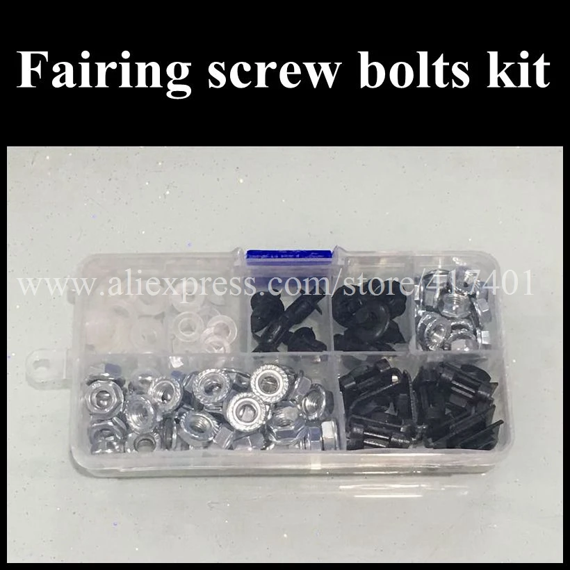 1 полный комплект обтекателей Винты Комплект болтов для HONDA CBR 600 F4i 2004 2007 CBR600 04 07