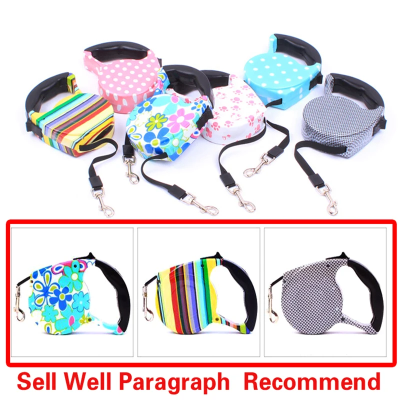 Выдвижной Поводок для собак 8 цветов 5 м трос животных|dog collar|dog collars free shippingquality dog