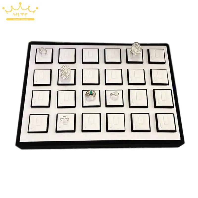 Подставка для ювелирных украшений демонстрационная подставка черного и белого