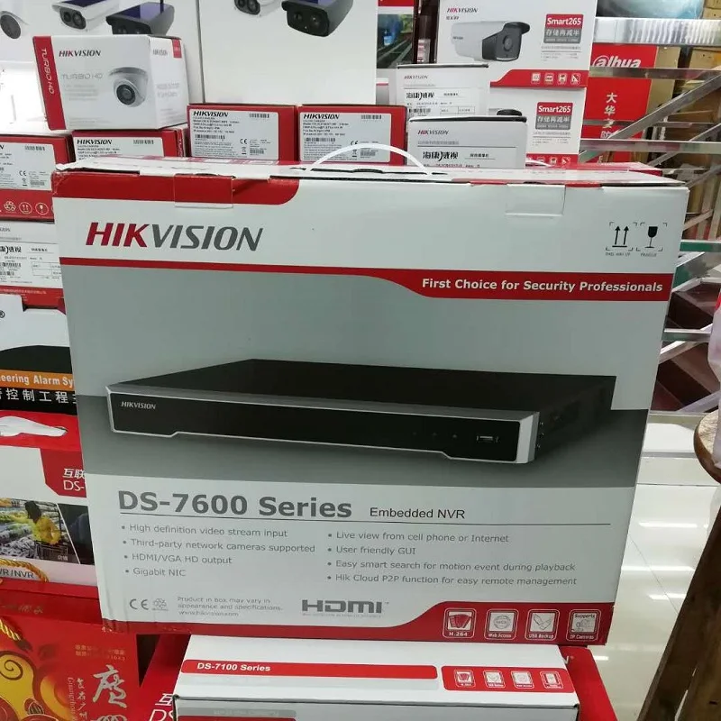 Hikvision DS-7608NI-K2 DS-7616NI-K2 8CH 16CH 4 K H.265 сеть NVR видео Регистраторы