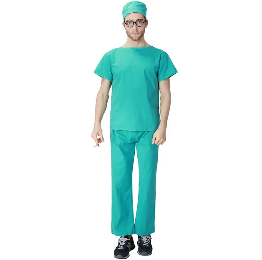 Новинка 2019 костюм медсестры для взрослых и мужчин на Хэллоуин косплея Мужская