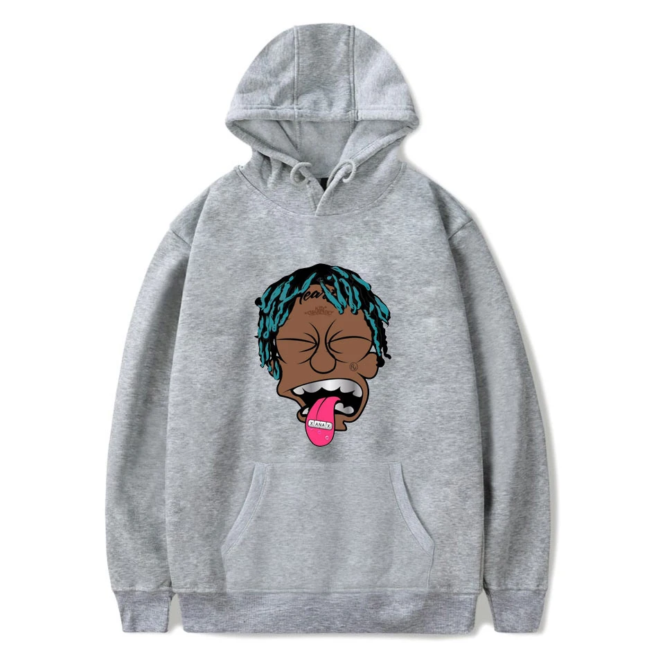 Модные толстовки LIL UZI VERT в стиле хип хоп с принтом женские/мужские повседневные