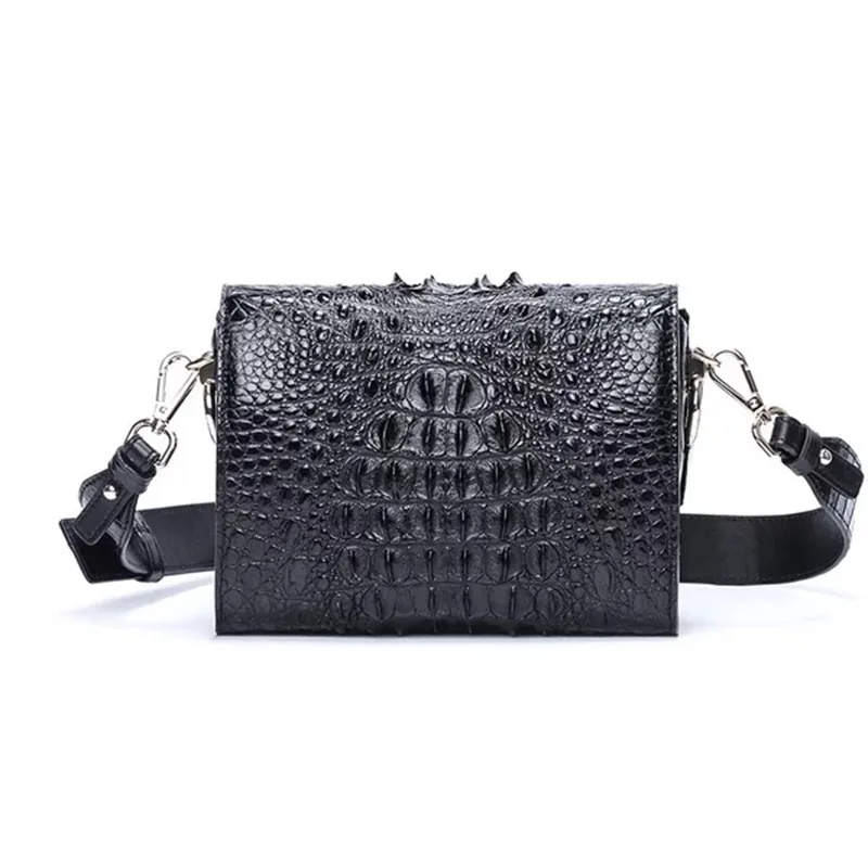 Модный женский мини-кошелек из натуральной крокодиловой кожи женская сумка с