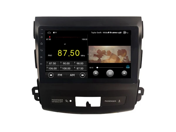 Deluxe Edition автомобильный Android 9 0 плеер для Mitsubishi Outlander 2012 автомобильные Планшеты 4G Lite