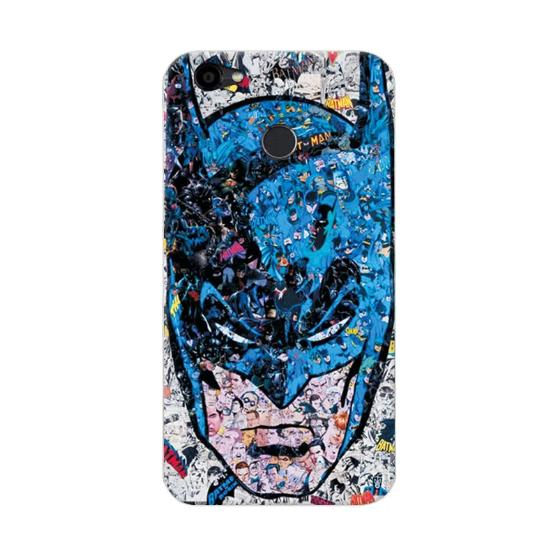 Charming Marvel Hero Captain America Phone Case For ZTE Blade A6 Back Cover Spiderman Iron Man Soft TPU Coque Capa |