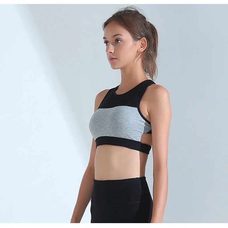 Для женщин Sports Active бюстгальтер Топ для занятий йогой бесшовные Беспроводной