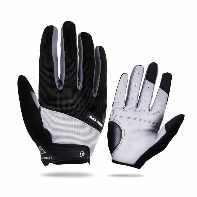 black Спорт на открытом воздухе Windstopper водонепроницаемые перчатки черные перчатки для верховой езды мотоциклетные перчатки сенсорный экран черный полный палец мужчины - Цвет: black