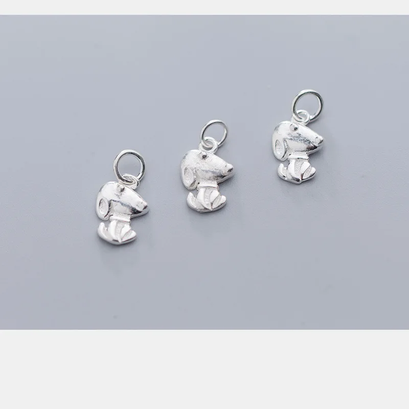 UQBing настоящий элегантный кулон из стерлингового серебра 925 пробы с плоской