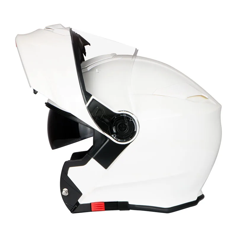 TORC moto rcycle шлем флип-ап шлем мото rbike moto rcross Полный лицевой шлем capacete cascos para moto ECE T271 гоночный шлем - Цвет: white