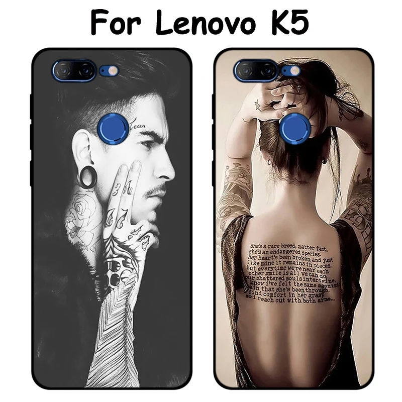 5 7 &quotЧехлы для Lenovo K5 K350t чехол capa beauty guy силиконовый мягкий TPU K задний Чехол LenovoK5