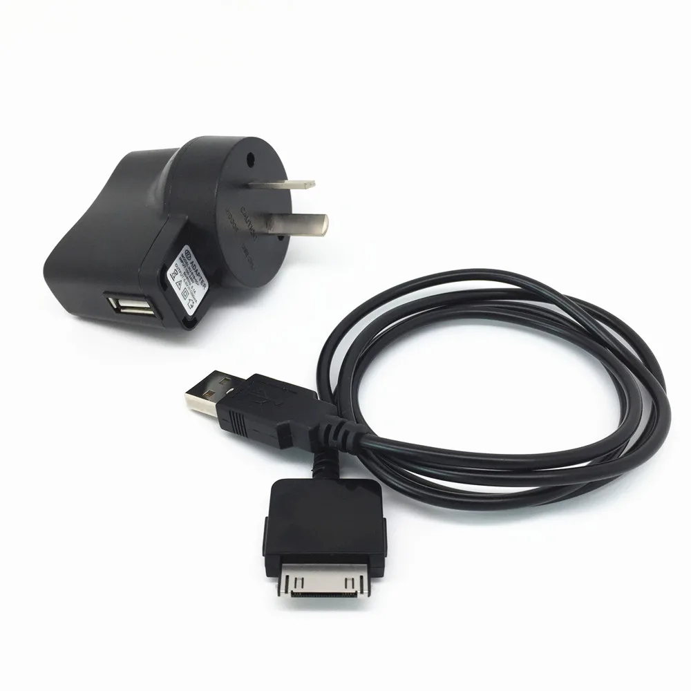 Настенное зарядное устройство 2в1 USB кабель для синхронизации данных Microsoft Zune 4GB 8GB