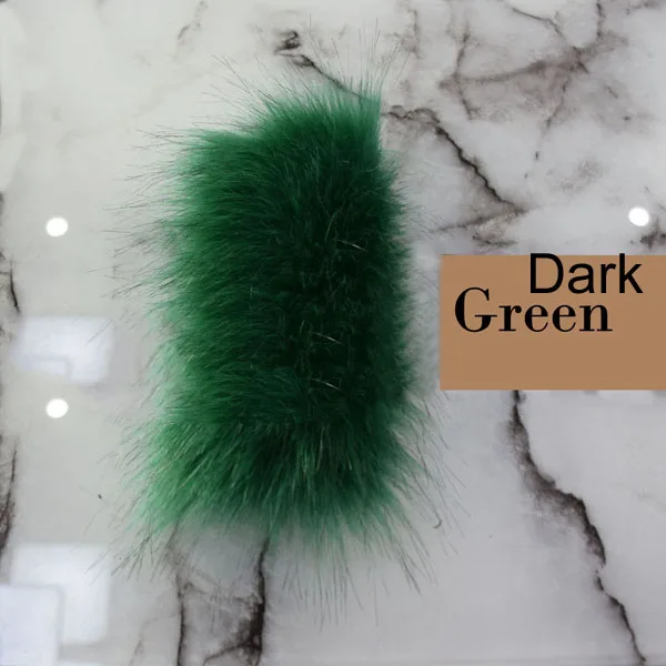Dark Green ZADORIN нового дизайна, выполненная в технике пэчворк из пушистого искусственного меха жилет Для женщин короткий рукав пальто с искусственным мехом; куртка размера плюс На зимнем меху Gilet Veste - Цвет: Dark Green