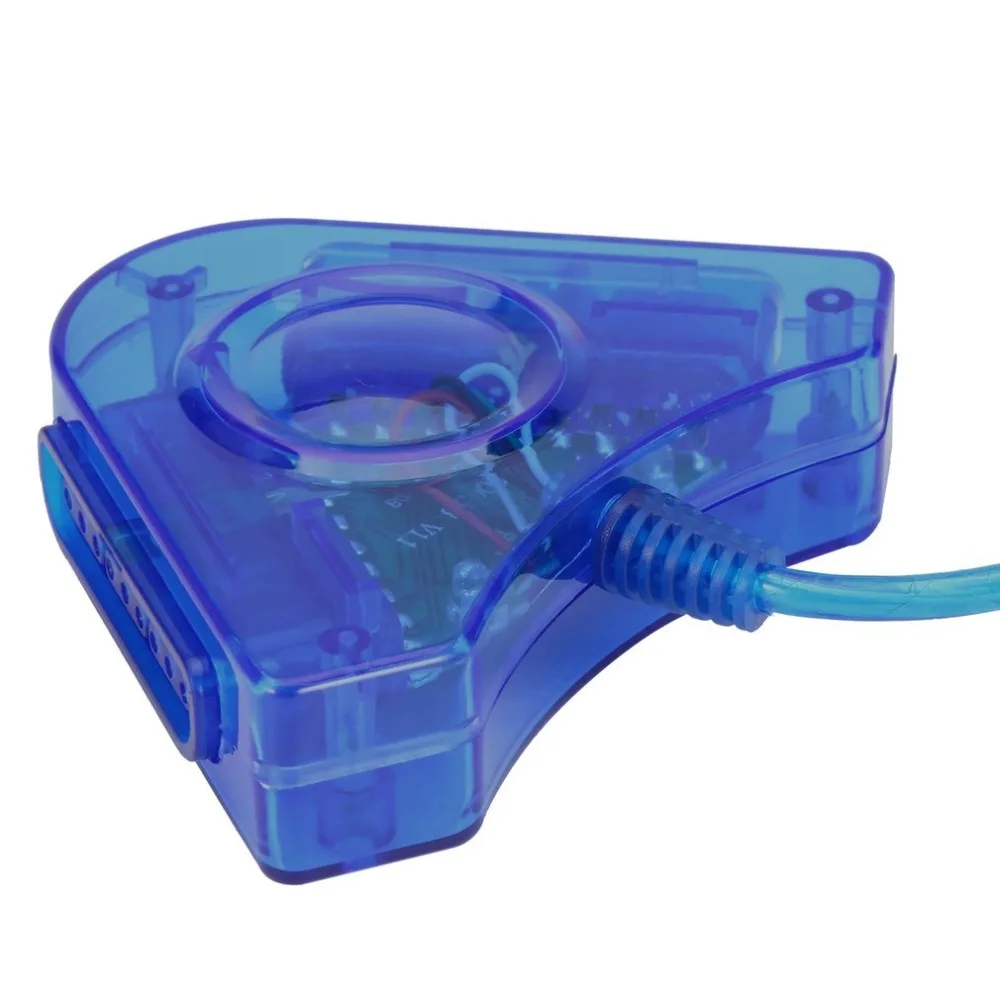 Игровой джойстик USB dvd плеер адаптер конвертер кабель для PS2 Привлекательный двойной для Playstation 2 PC игровой контроллер USB
