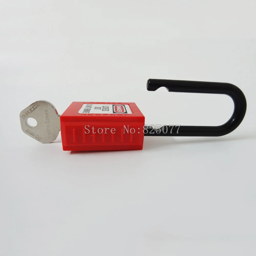 5 шт. нейлоновый Непроводящий замок безопасности ABS уникальный ключ или же JF1207 |