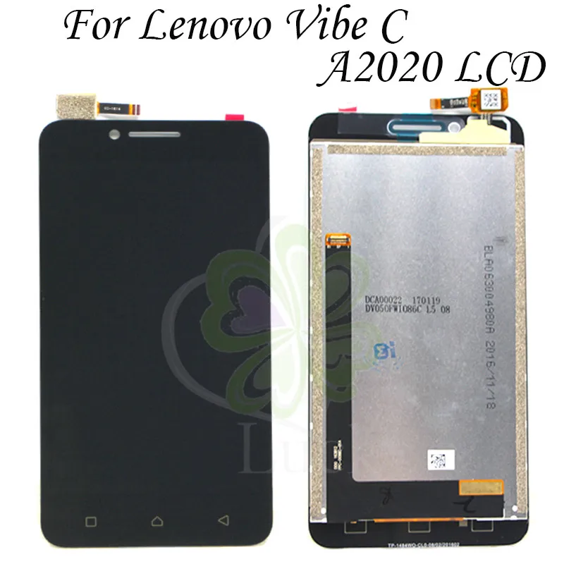 ЖК дисплей с дигитайзером сенсорного экрана для Lenovo Vibe C A2020 A2020a40 запасные части