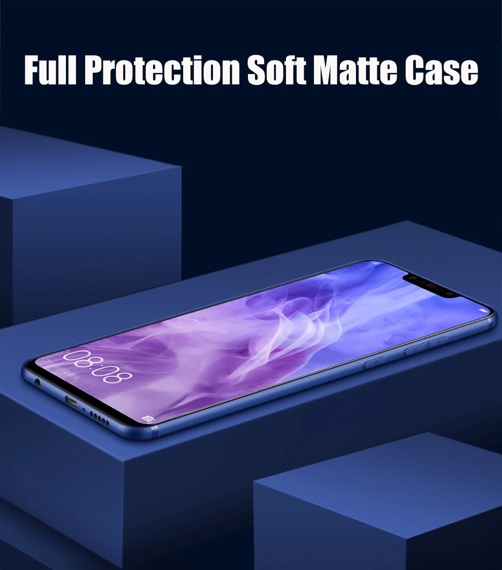 Huawei Honor 8c Ультратонкий матовый Мягкий силиконовый чехол из ТПУ для huawei Honor 8C мягкий силиконовый матовый чехол 6,2" дюймовый Honor8C чехол
