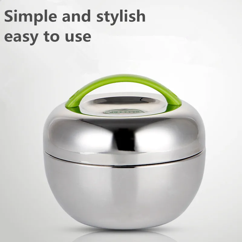1L красивое качество из нержавеющей стали Apple Ланч-бокс/изоляционные