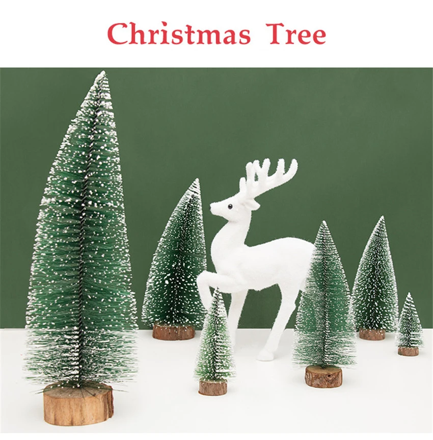 Рождественская елка arbol de navidad Новогодняя мини-елка маленькая сосновая елка adornos de navidad настольный мини Рождественский Декор
