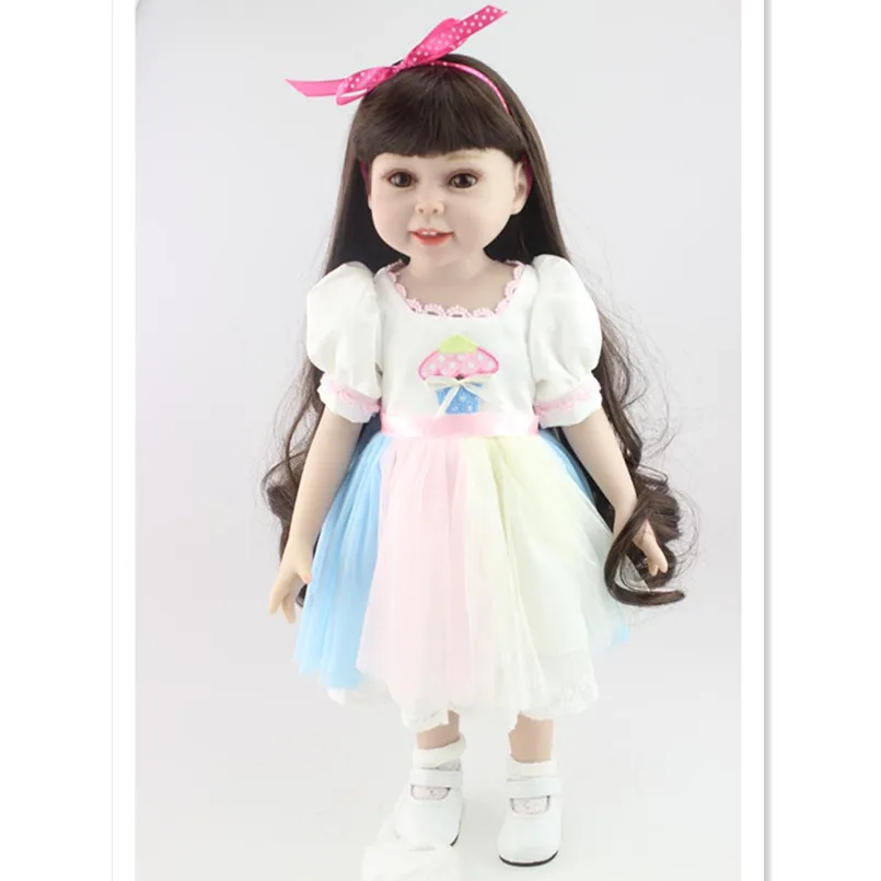 style 14 Девочка Кукла Одежда для 18 дюймов куклы, красивая игрушка платья для от двух до шести лет, комплект одежды из модные куклы аксессуары для кукольной одежды - Цвет: style 14